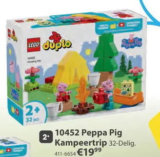 Aanbieding: LEGO 10452 Duplo Peppa Pig Kampeertrip