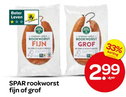 Aanbieding: rookworst