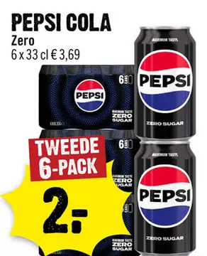 Aanbieding: PEPSI COLA Zero