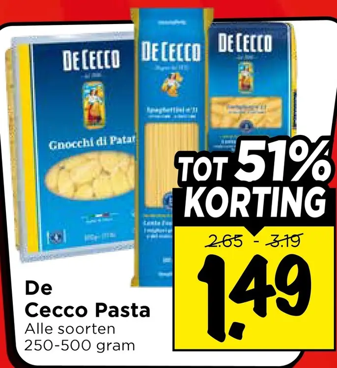 Aanbieding: Pasta