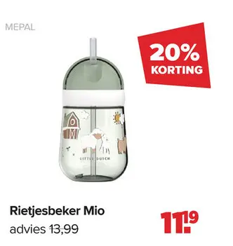 Aanbieding: Rietjesbeker Mio