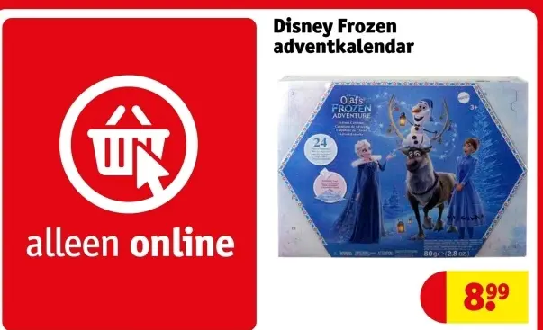 Aanbieding: Disney Frozen adventkalendar