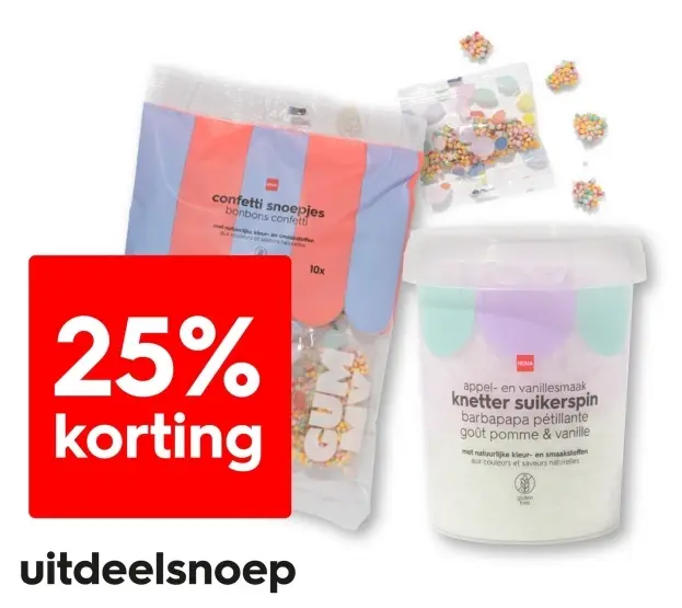 Aanbieding: Uitdeelsnoep