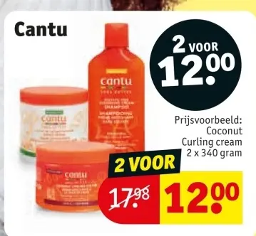 Aanbieding: Coconut Curling cream Shampoo