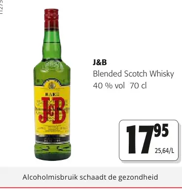 Promotie: J&b