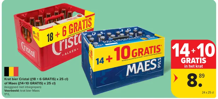 Promotie: Krat bier