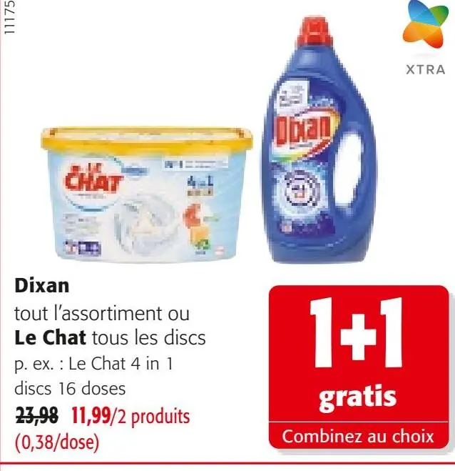 Offre: Dixan ou Le Chat