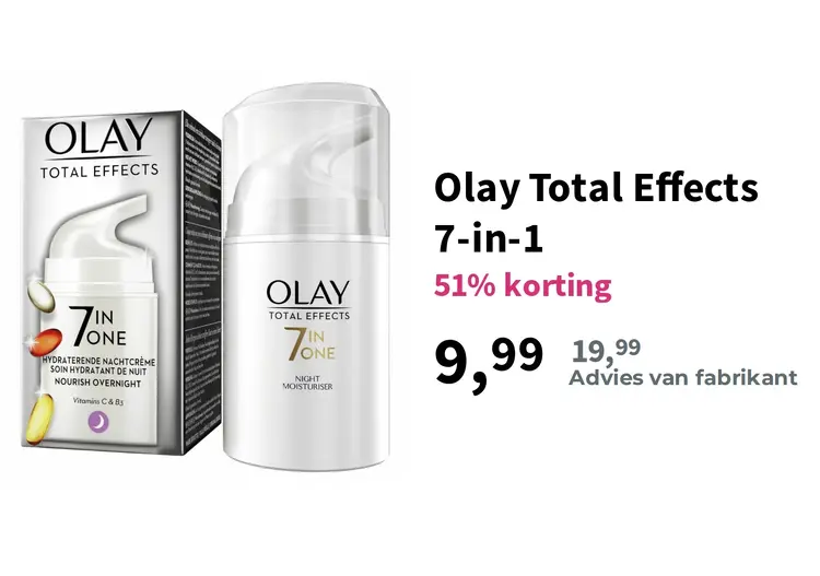 Promotie: Olay Total Effects 7-in-1