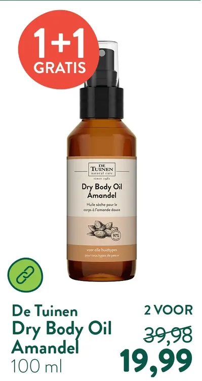 Aanbieding: Dry Body Oil Amandel