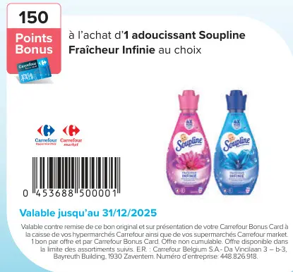 Offre: Soupline Fraîcheur Infinie