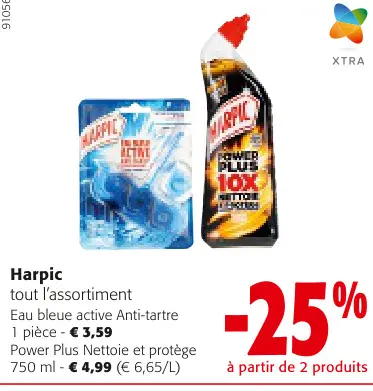 Offre: Harpic tout l'assortiment