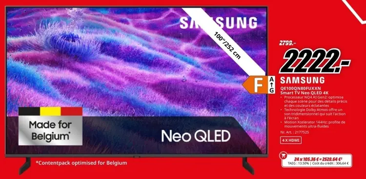 Offre: Smart TV Neo QLED 4K