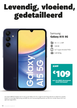 Aanbieding: Samsung Galaxy A15 5G