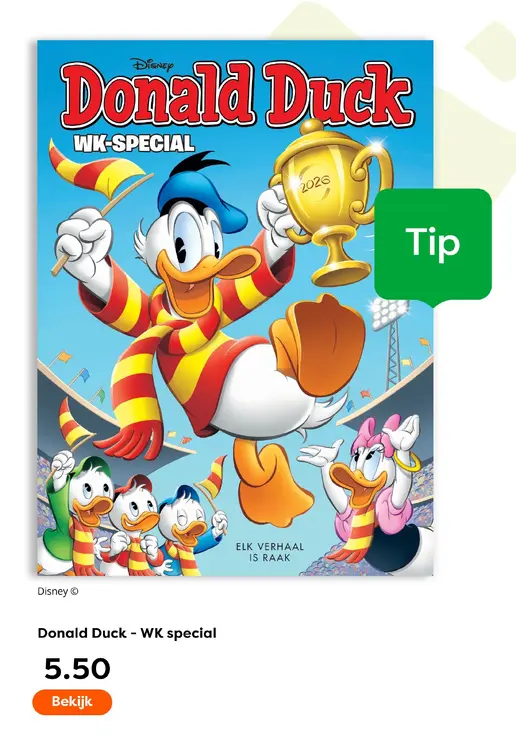 Aanbieding: Donald Duck - WK special