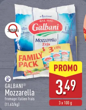 Offre: Mozzarella