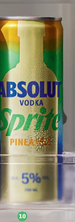 Aanbieding: Absolut Vodka Sprite Pineapple