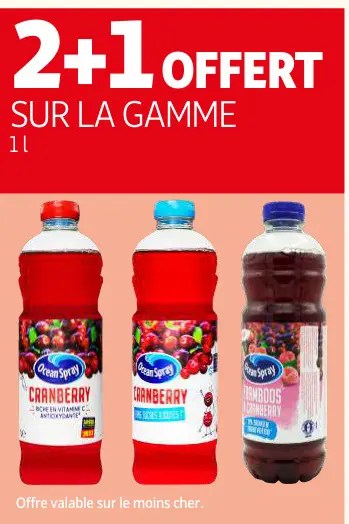 Offre: Cranberry Juice