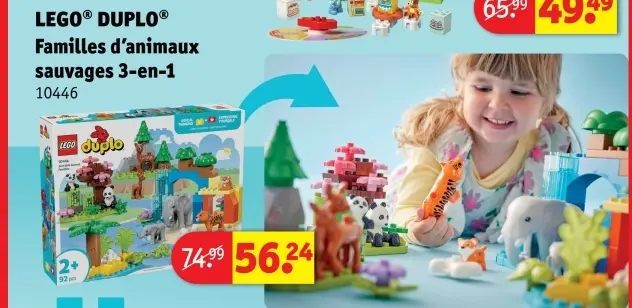 Offre: Familles d'animaux sauvages 3-en-1