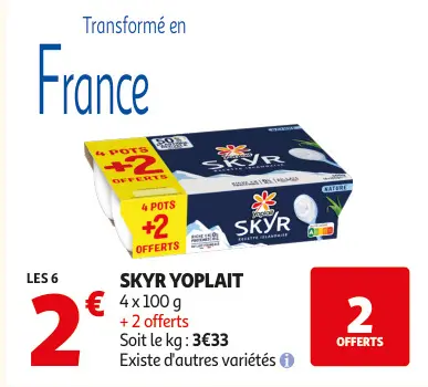 Promotie: Skyr Yoplait
