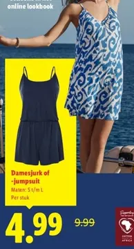 Aanbieding: Damesjurk of -jumpsuit