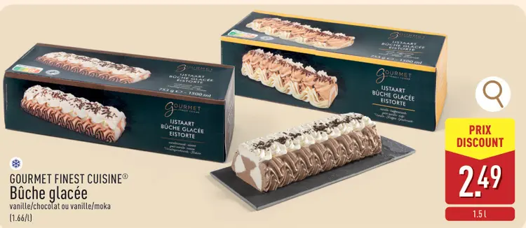Offre: Bûche glacée