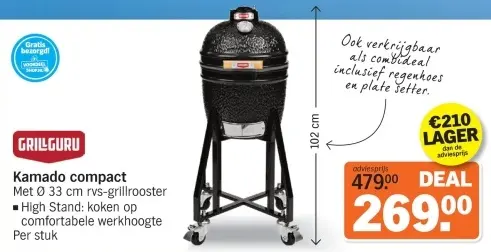 Aanbieding: Kamado compact