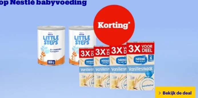 Aanbieding: Little Steps babyvoeding