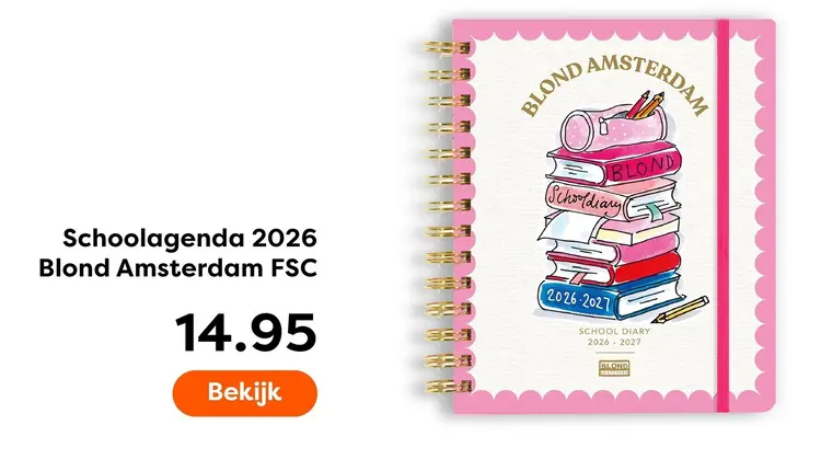 Aanbieding: Schoolagenda 2026
