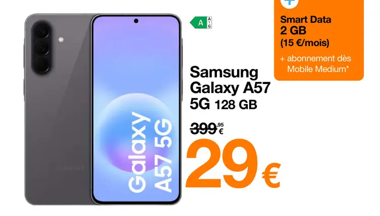 Offre: Galaxy A57 5G