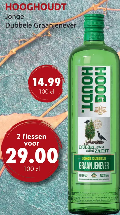 Aanbieding: Jonge Dubbele Graanjenever