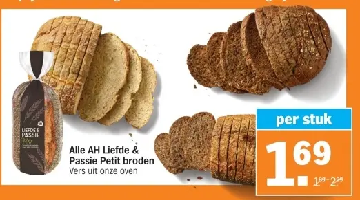 Aanbieding: AH Liefde & Passie Petit broden