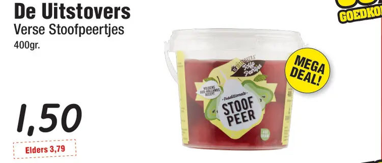 Aanbieding: Verse Stoofpeertjes