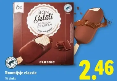Aanbieding: Roomijsje classic