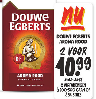 Aanbieding: DOUWE EGBERTS AROMA ROOD