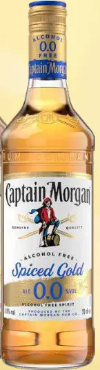 Aanbieding: Captain Morgan Spiced Gold 0,0% alcoholvrij