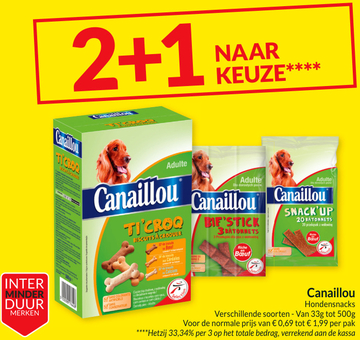 Aanbieding: Canaillou Hondensnacks