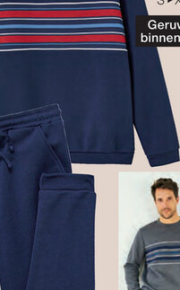 Aanbieding: Pyjama fleece Thermolactyl