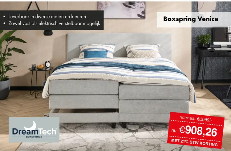Aanbieding: Venice boxspring