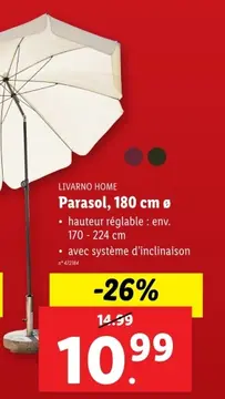 Offre: Parasol