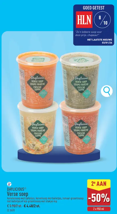 Promotie: Verse soep