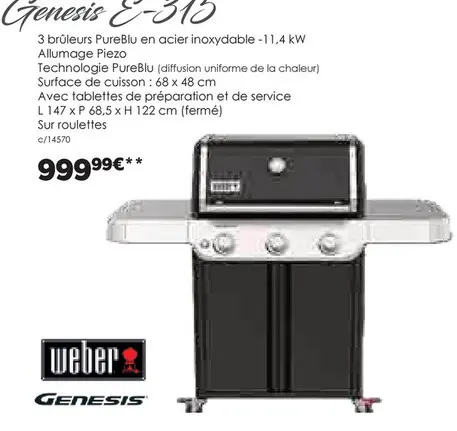 Offre: Genesis E-315