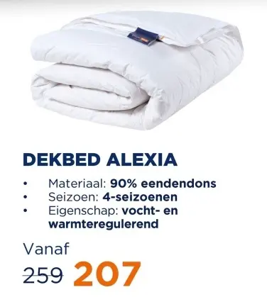 Aanbieding: Dekbed alexia