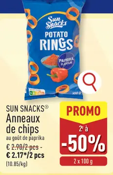 Offre: Anneaux de chips