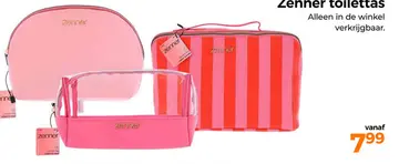 Aanbieding: Zenner toilettas