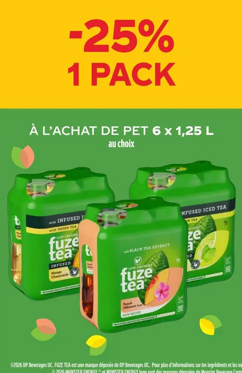 Offre: Fuze Tea