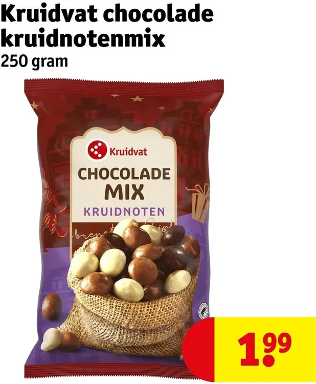 Aanbieding: Chocolade kruidnotenmix