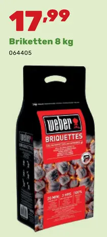 Promotie: Briketten 8 kg