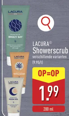 Promotie: LACURA Showerscrub