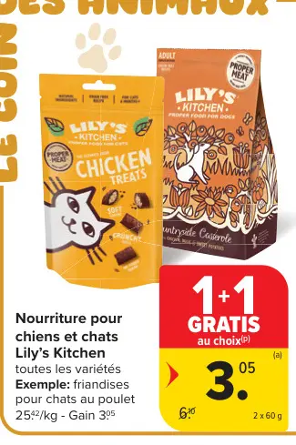 Offre: Nourriture pour chiens et chats