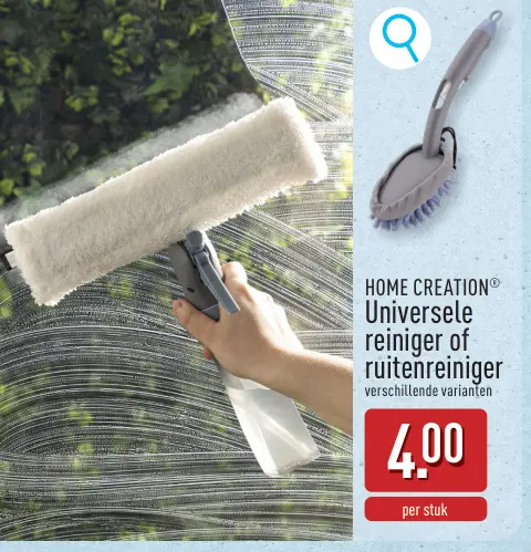 Promotie: Universele reiniger of ruitenreiniger